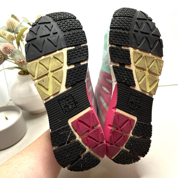 Timberland PRO Flex Radius CT Lace Up Shoes Multicolor A41GY Women's 7M - Picture 10 of 11